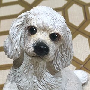 COPY - Poodle figurine DOG COUNTRY ARTISTS adorable